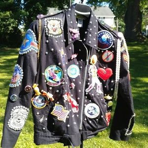 JAW DROPPING Bonnie Boerer Vintage 1980s Jacket
